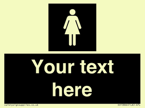 Custom information: black panel female